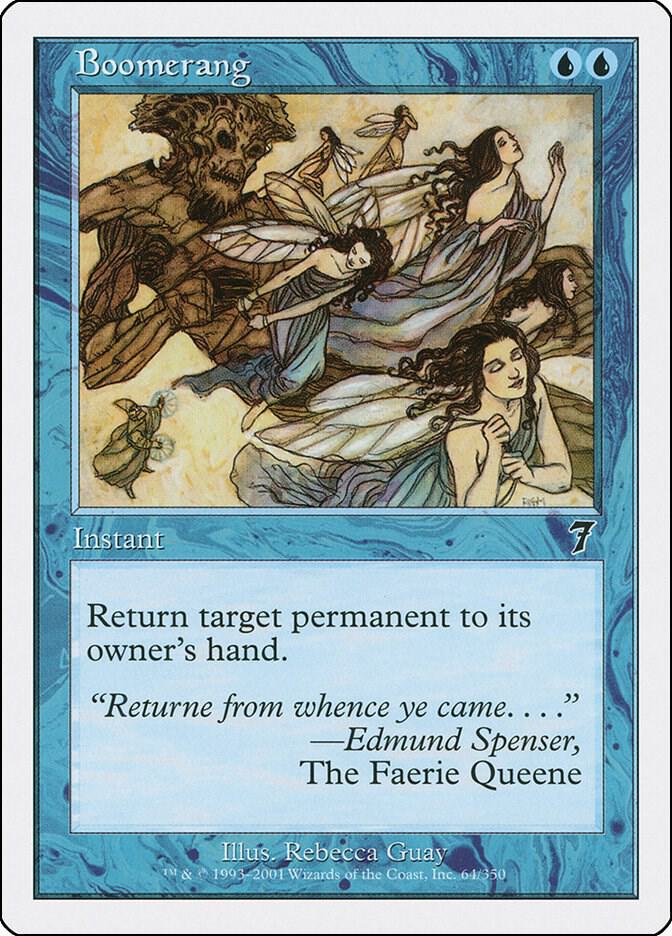 Boomerang 64 card from 7th Edition