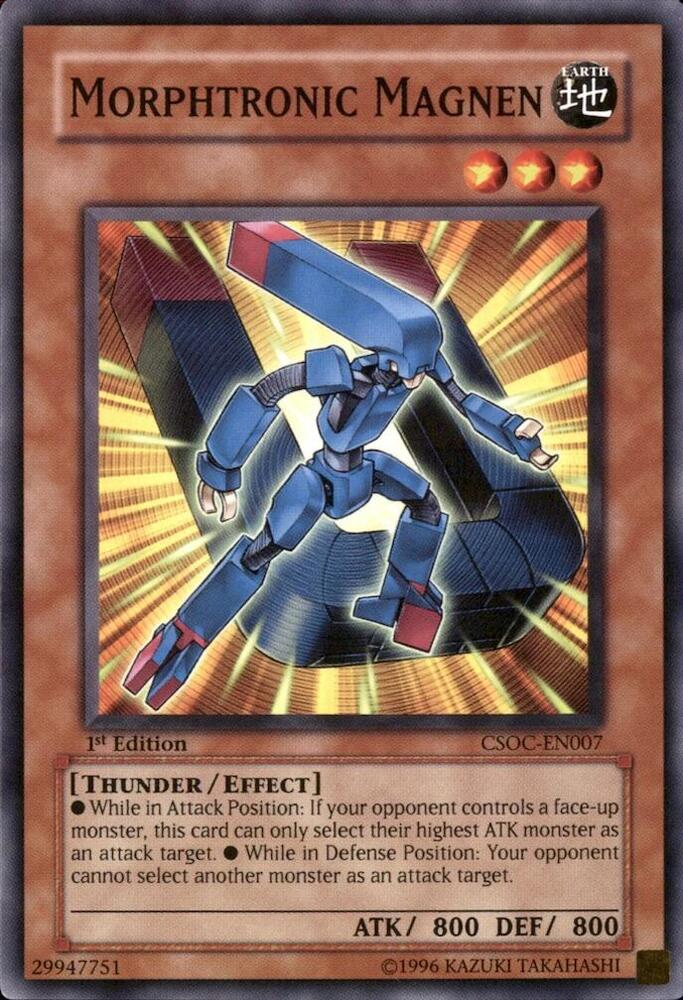Morphtronic Magnen CSOC-EN007 card from Crossroads of Chaos