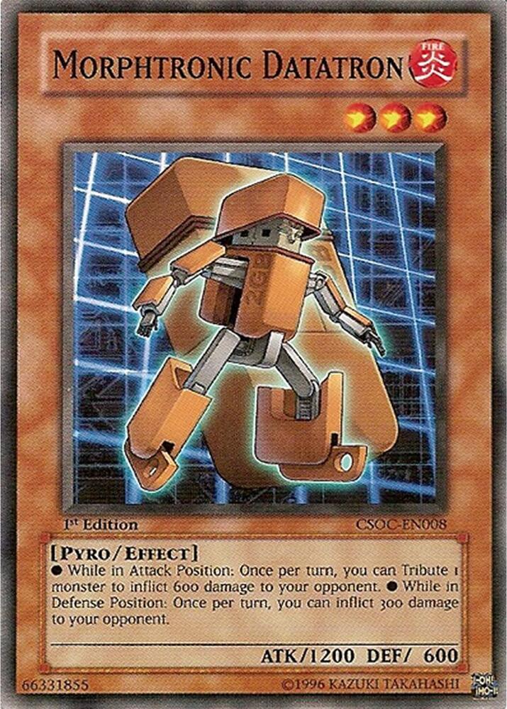 Morphtronic Datatron CSOC-EN008 card from Crossroads of Chaos