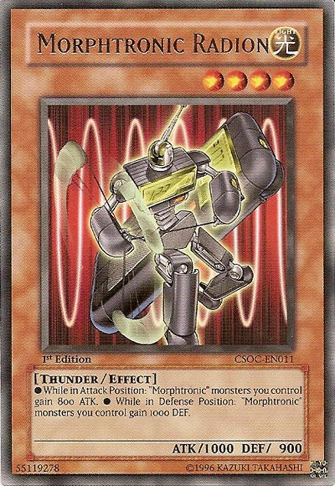 Morphtronic Radion CSOC-EN011 card from Crossroads of Chaos