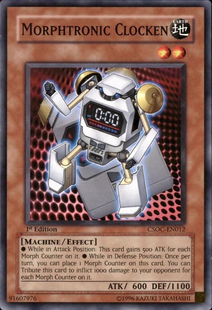 Morphtronic Clocken CSOC-EN012 card from Crossroads of Chaos