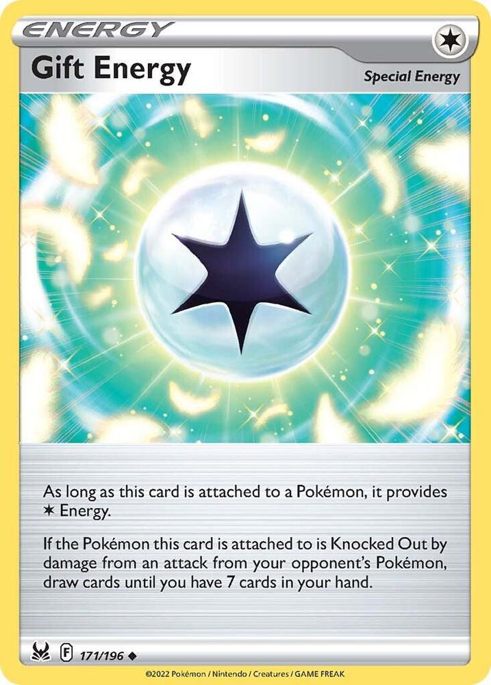 Gift Energy 171/196 card from SWSH11: Lost Origin