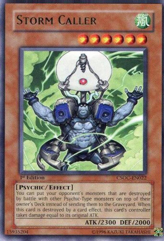Storm Caller CSOC-EN022 card from Crossroads of Chaos
