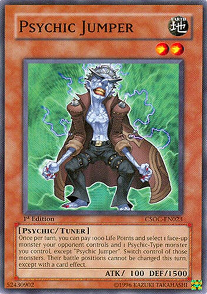 Psychic Jumper CSOC-EN023 card from Crossroads of Chaos