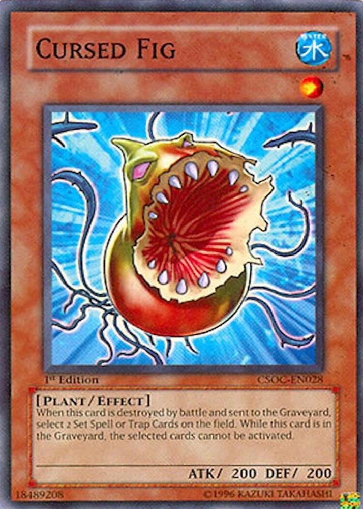 Cursed Fig CSOC-EN028 card from Crossroads of Chaos