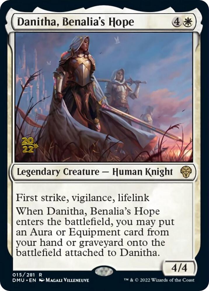 Danitha, Benalia's Hope 15 card from Prerelease Cards