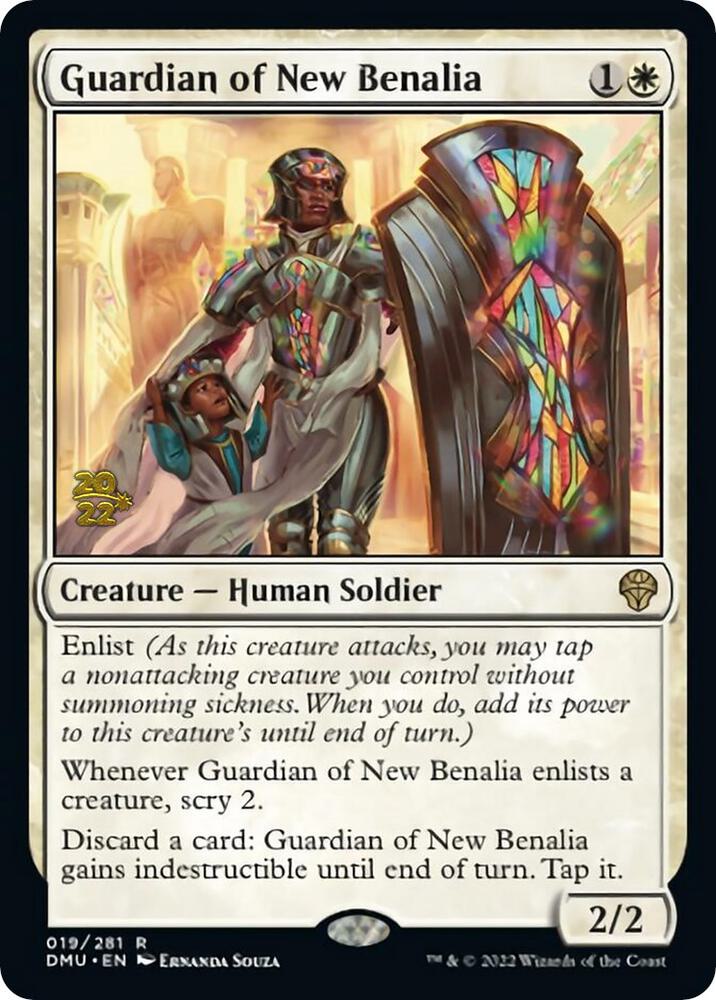 Guardian of New Benalia 19 card from Prerelease Cards