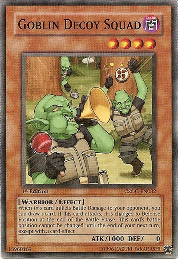 Goblin Decoy Squad CSOC-EN032 card from Crossroads of Chaos