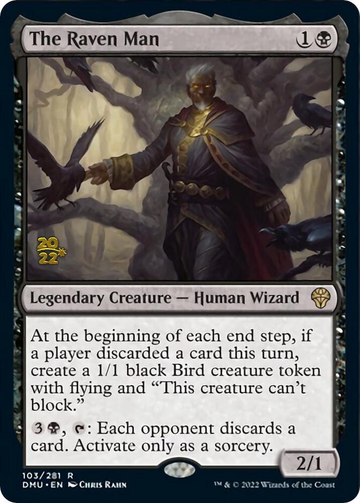 The Raven Man 103 card from Prerelease Cards