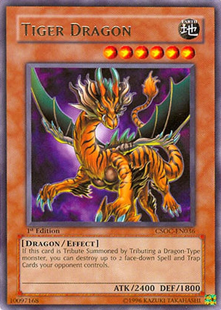 Tiger Dragon CSOC-EN036 card from Crossroads of Chaos