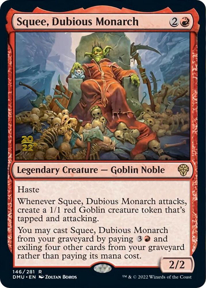 Squee, Dubious Monarch 146 card from Prerelease Cards