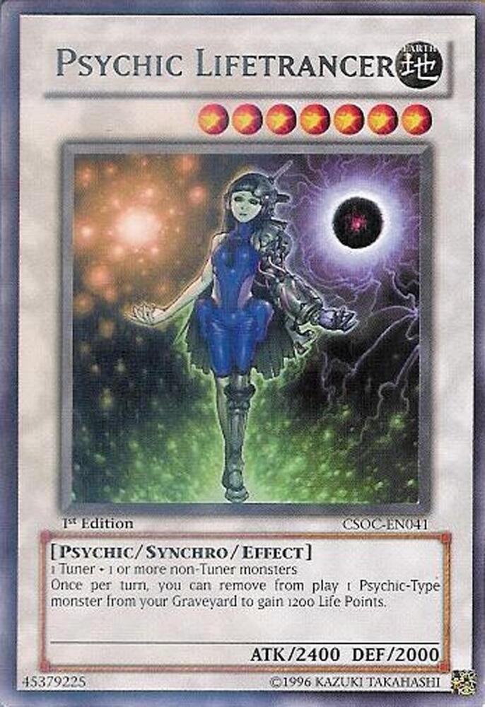 Psychic Lifetrancer CSOC-EN041 card from Crossroads of Chaos