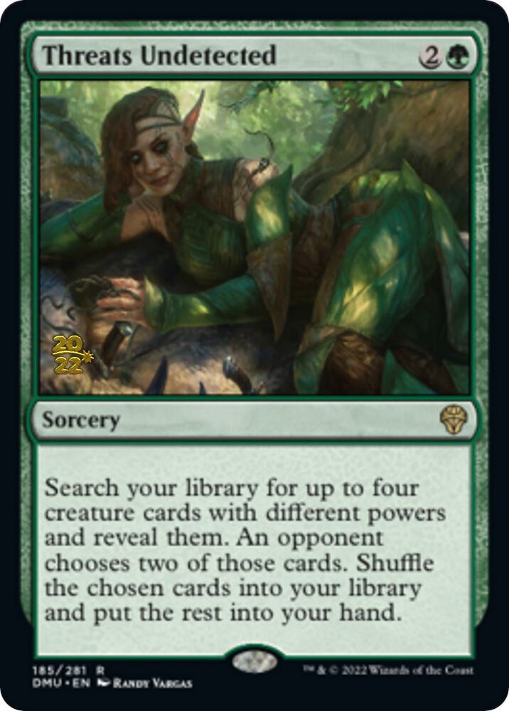 Threats Undetected 185 card from Prerelease Cards