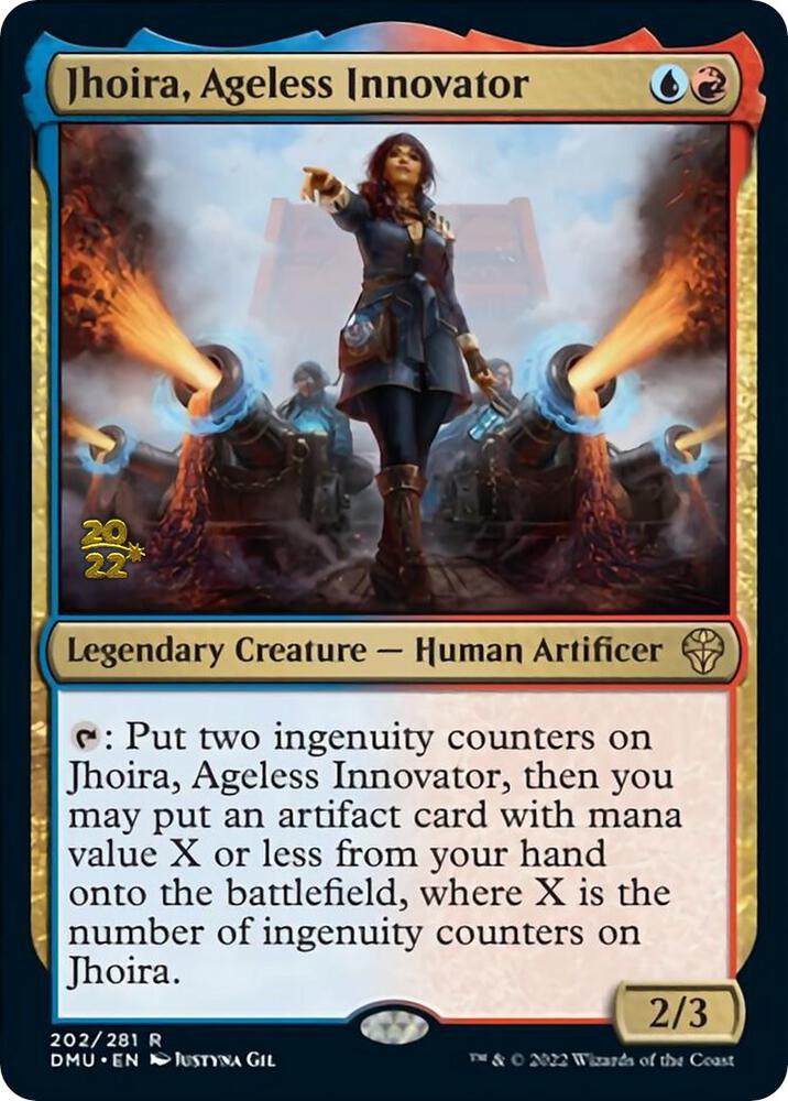 Jhoira, Ageless Innovator 202 card from Prerelease Cards