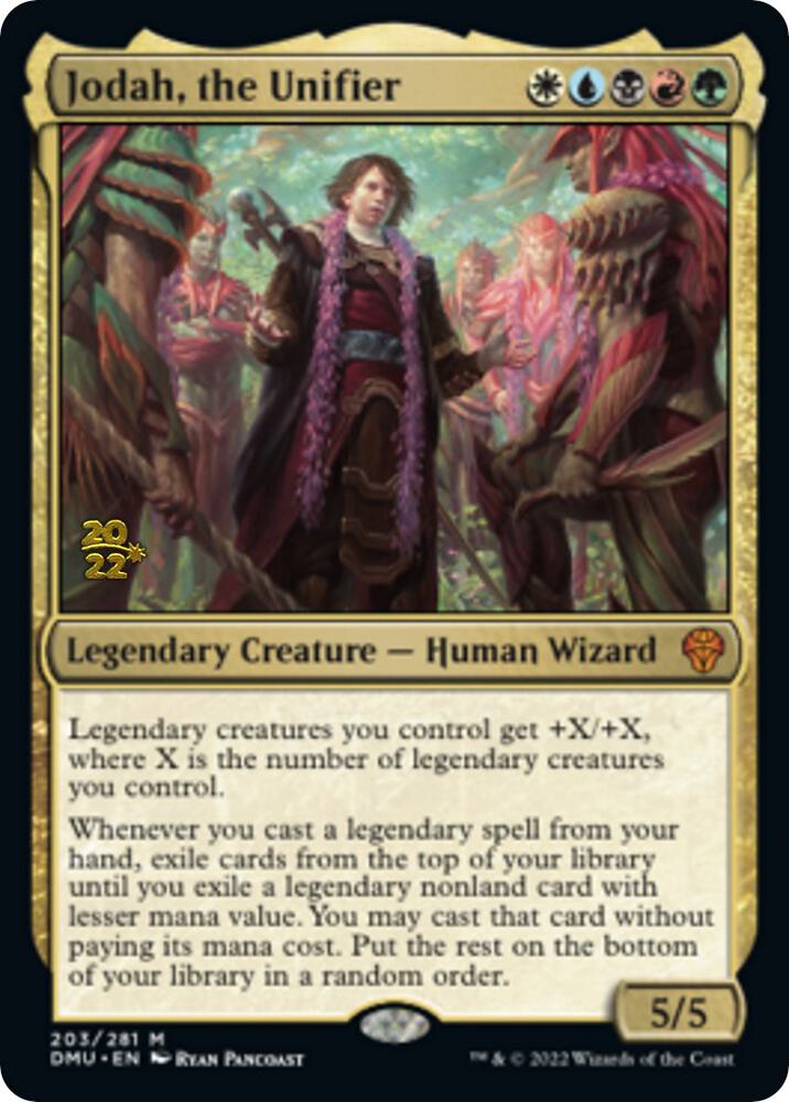 Jodah, the Unifier 203 card from Prerelease Cards