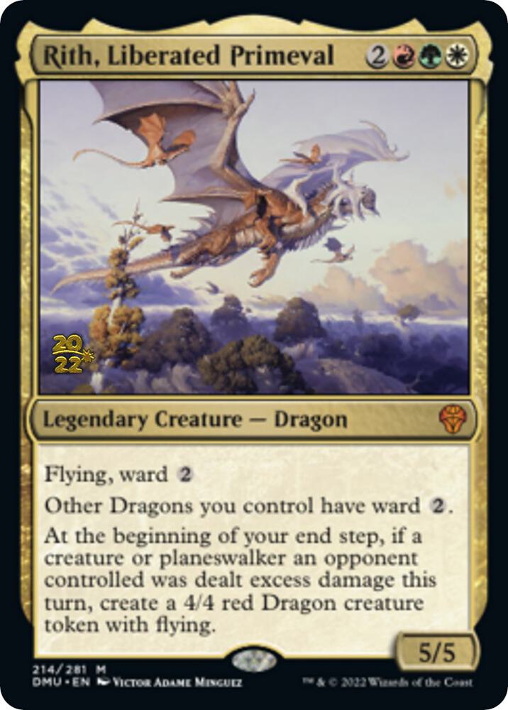 Rith, Liberated Primeval 214 card from Prerelease Cards