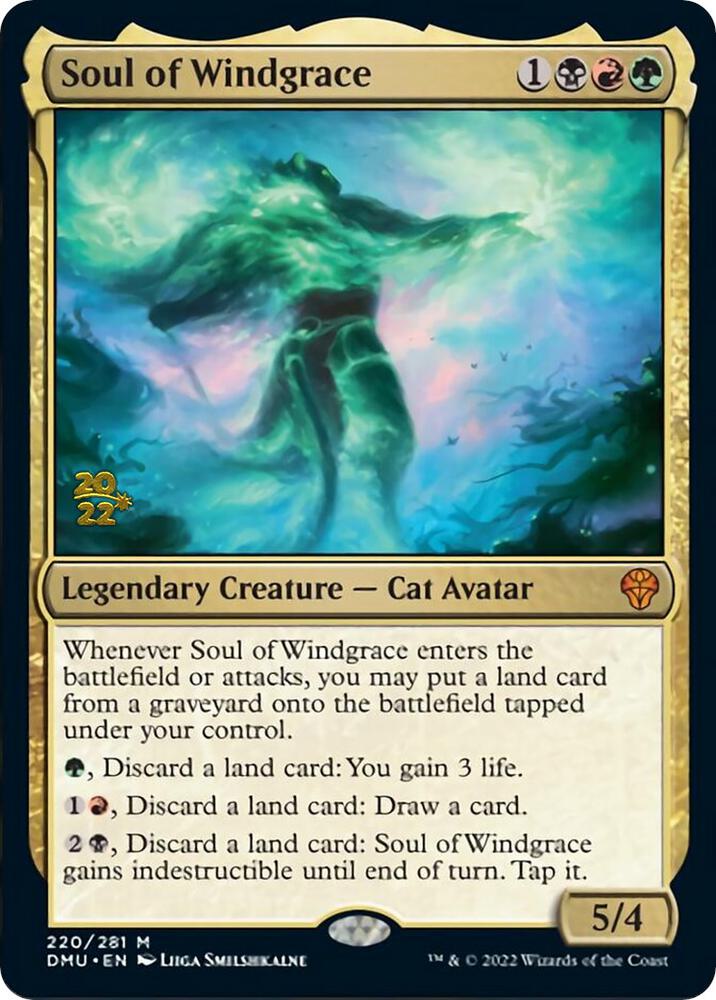 Soul of Windgrace 220 card from Prerelease Cards