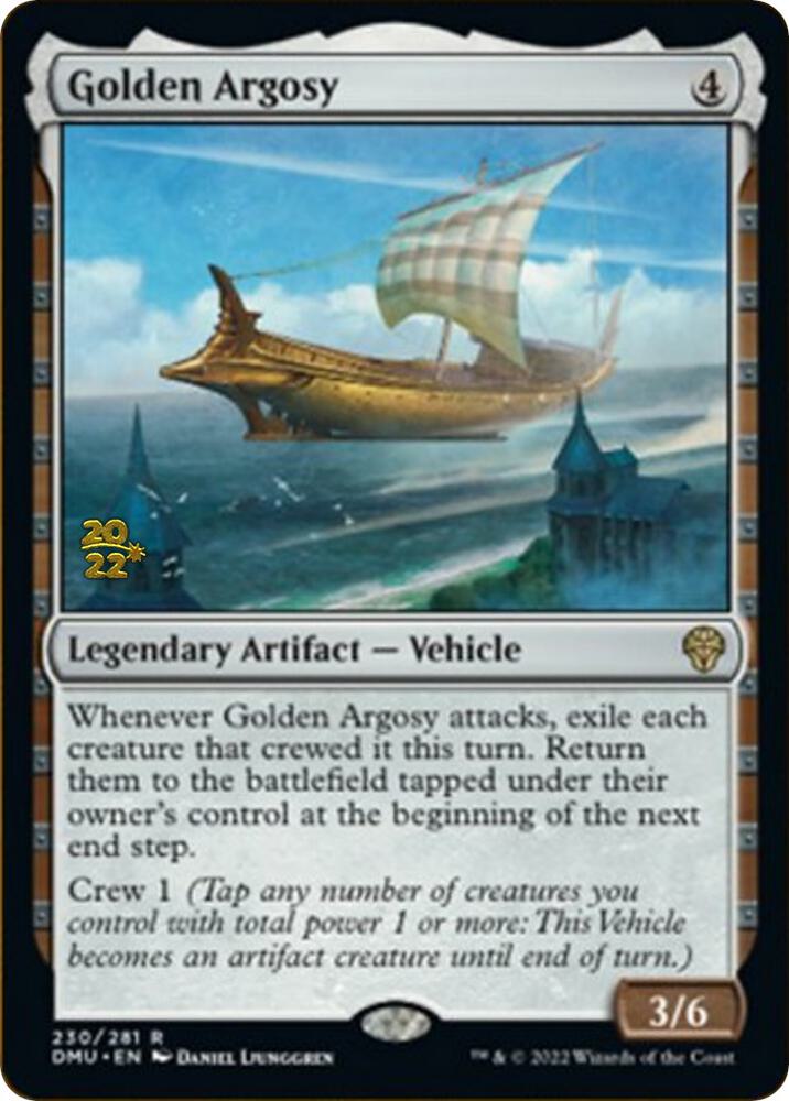 Golden Argosy 230 card from Prerelease Cards