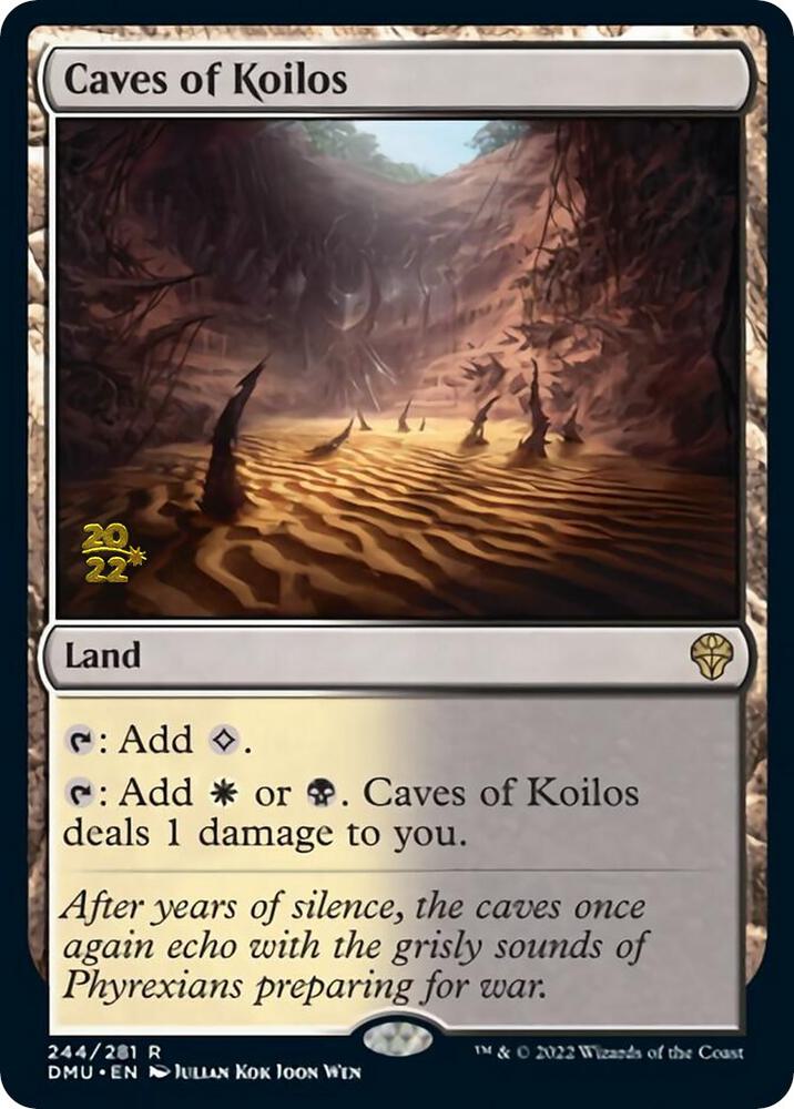 Caves of Koilos 244 card from Prerelease Cards