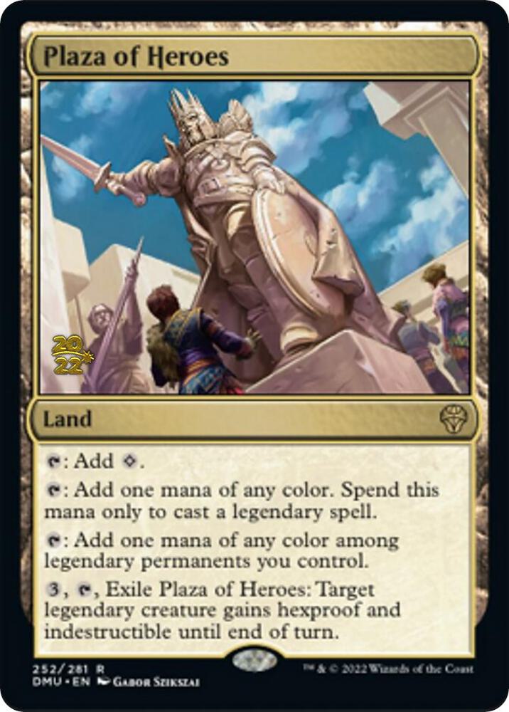 Plaza of Heroes 252 card from Prerelease Cards