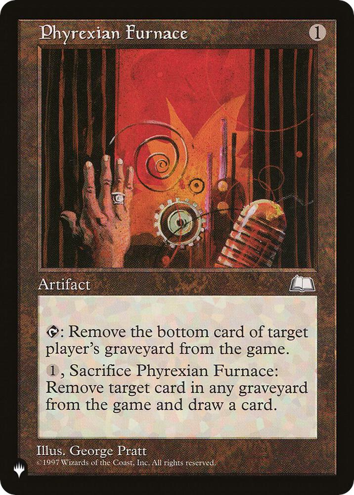 Phyrexian Furnace card from The List Reprints