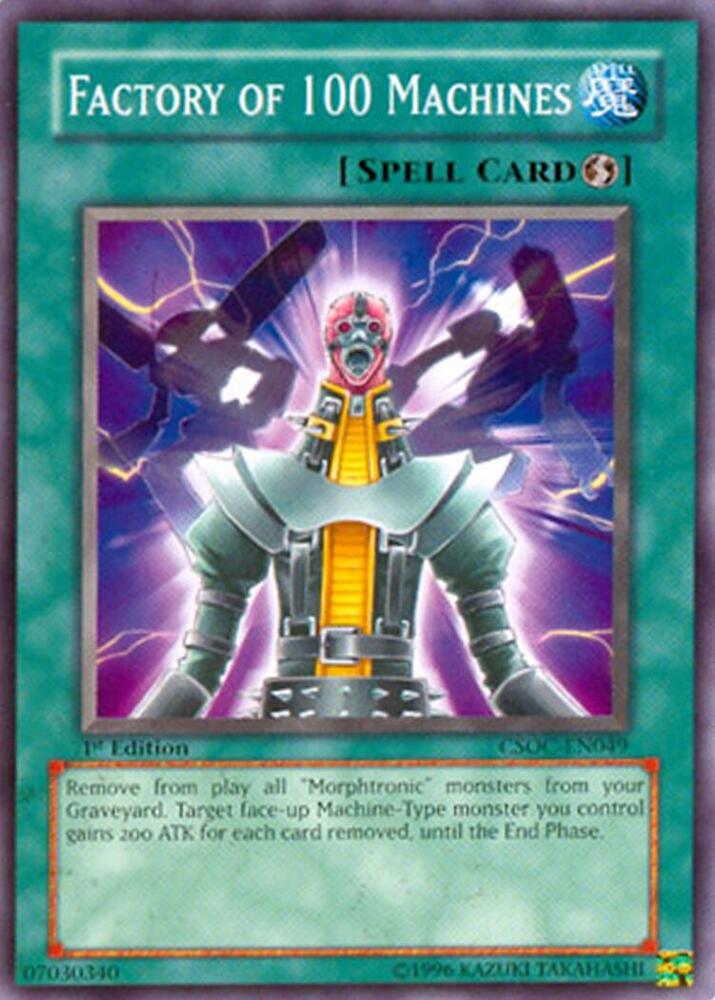 Factory of 100 Machines CSOC-EN049 card from Crossroads of Chaos