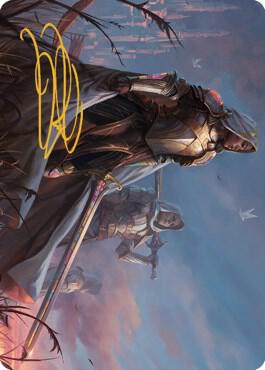 Danitha, Benalia's Hope Art Card (Gold-Stamped Signature) 6 card from Art Series: Dominaria United