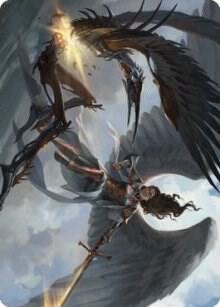 Destroy Evil Art Card 7 card from Art Series: Dominaria United