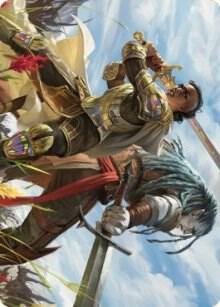 Join Forces Art Card 9 card from Art Series: Dominaria United