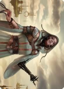 Phyrexian Missionary Art Card 11 card from Art Series: Dominaria United