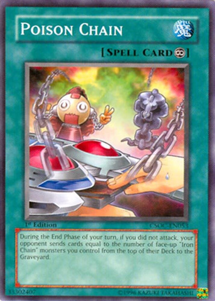 Poison Chain CSOC-EN053 card from Crossroads of Chaos