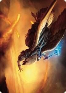 Battlewing Mystic Art Card 14 card from Art Series: Dominaria United