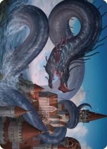 Tolarian Terror Art Card 18 card from Art Series: Dominaria United