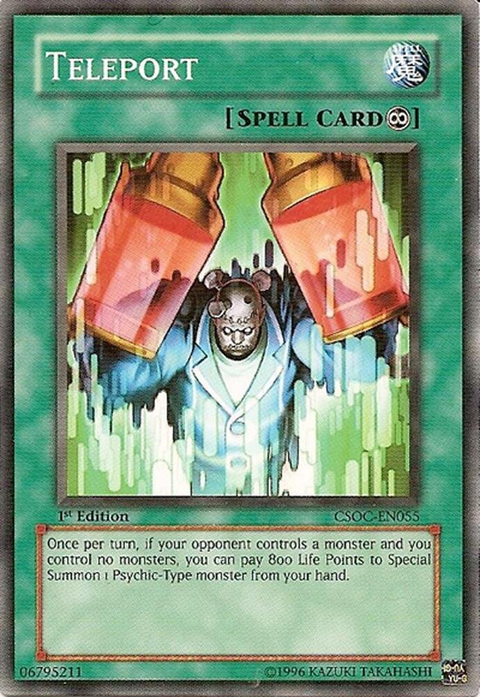 Teleport CSOC-EN055 card from Crossroads of Chaos