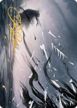 Shadow Prophecy Art Card (Gold-Stamped Signature) 25 card from Art Series: Dominaria United