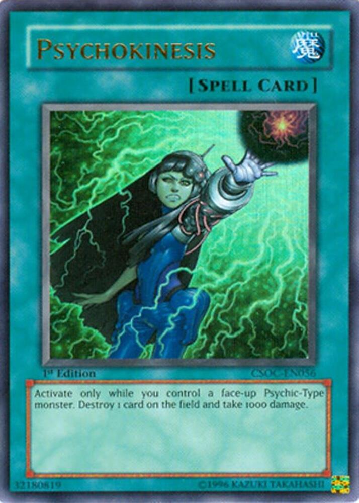 Psychokinesis CSOC-EN056 card from Crossroads of Chaos