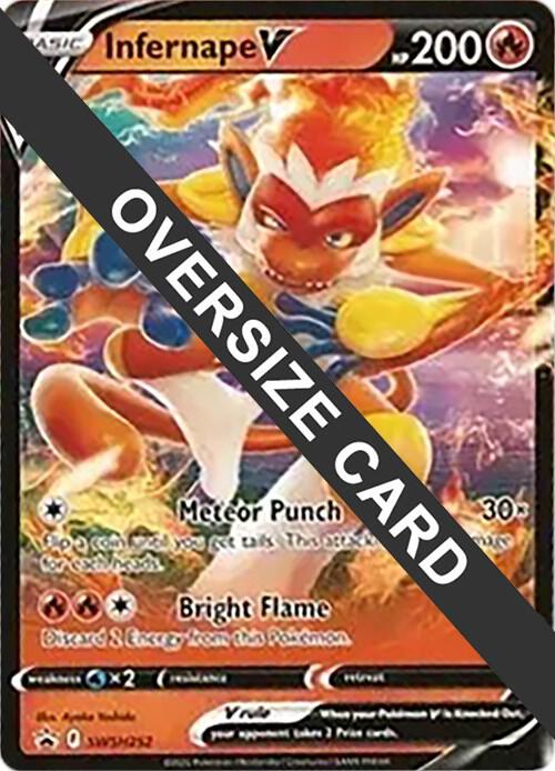 Infernape V - SWSH252 SWS252 card from Jumbo Cards