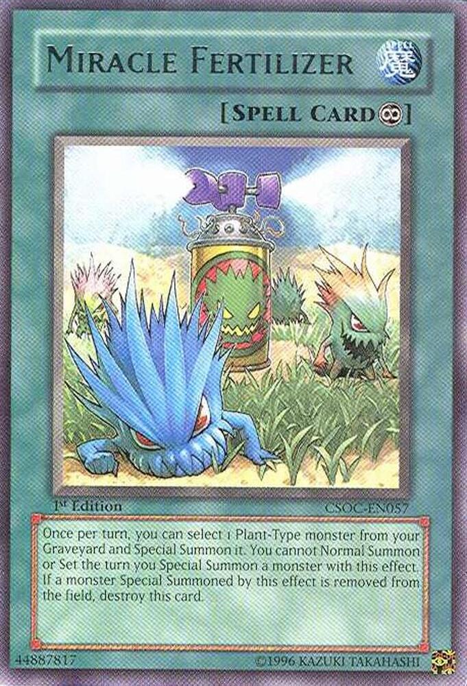 Miracle Fertilizer CSOC-EN057 card from Crossroads of Chaos