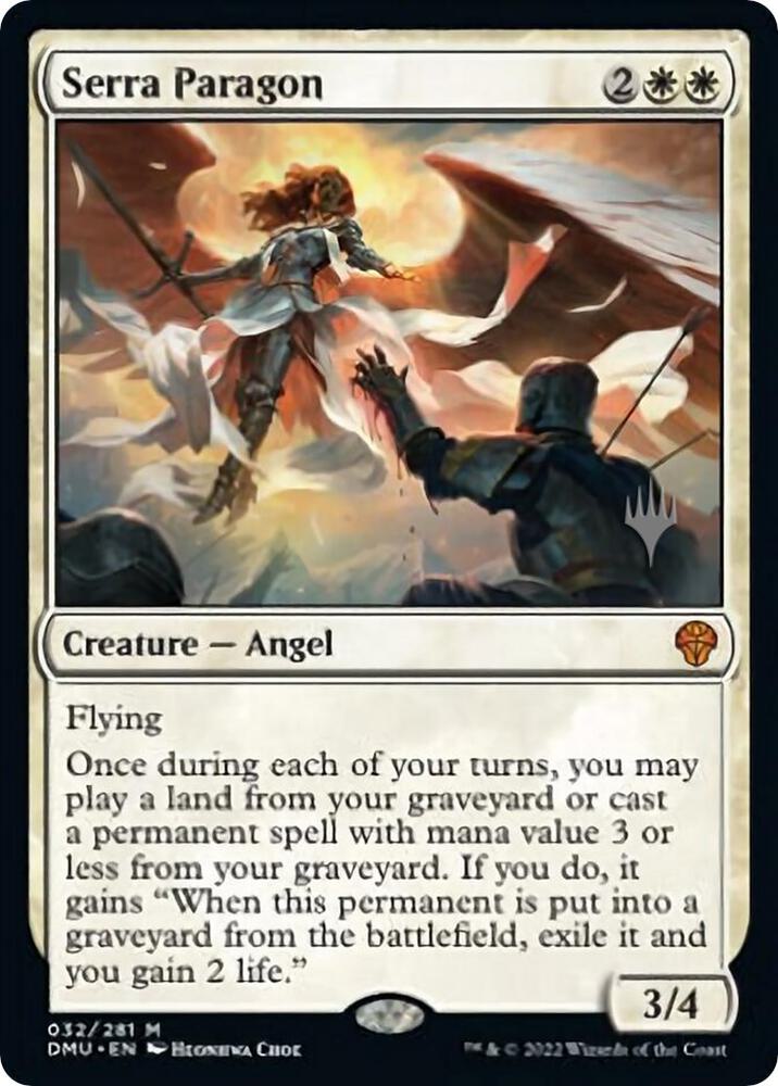 Serra Paragon 32 card from Promo Pack: Dominaria United