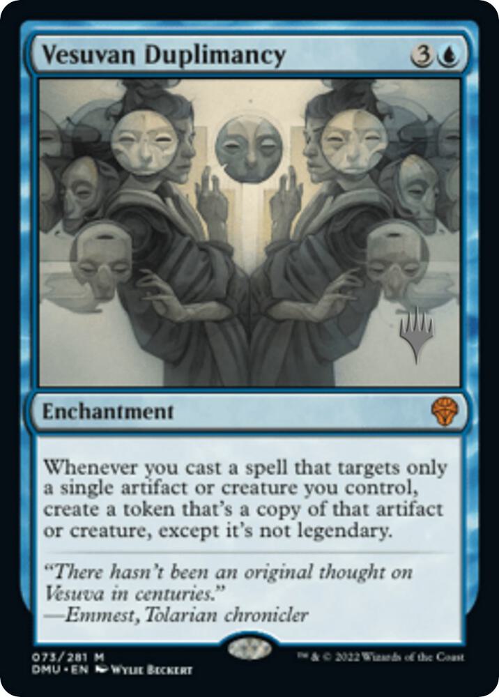 Vesuvan Duplimancy 73 card from Promo Pack: Dominaria United