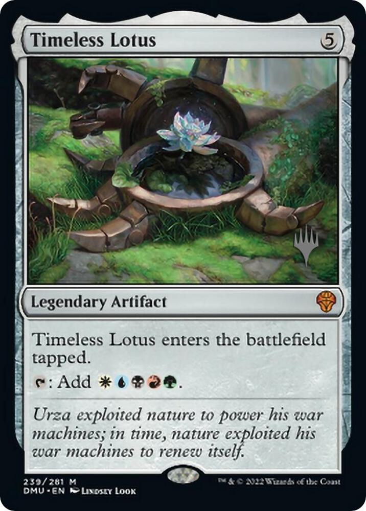 Timeless Lotus 239 card from Promo Pack: Dominaria United