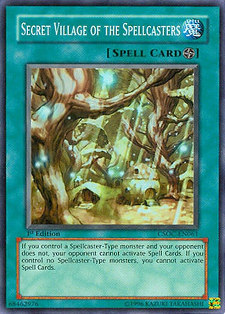 Secret Village of the Spellcasters CSOC-EN061 card from Crossroads of Chaos