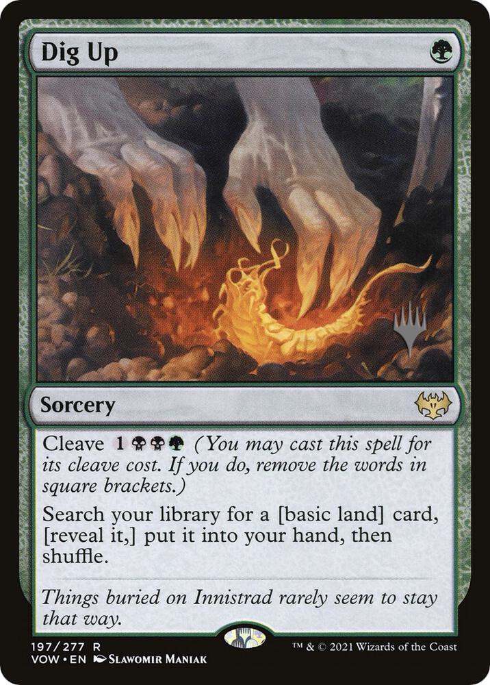 Dig Up 197 card from Promo Pack: Dominaria United