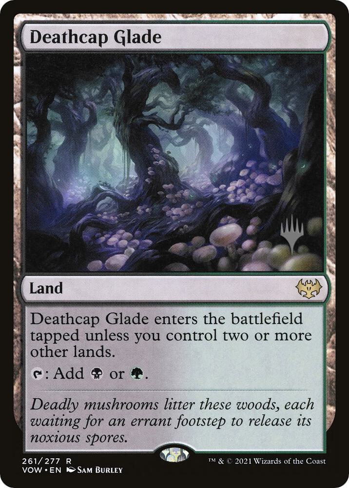 Deathcap Glade 261 card from Promo Pack: Dominaria United