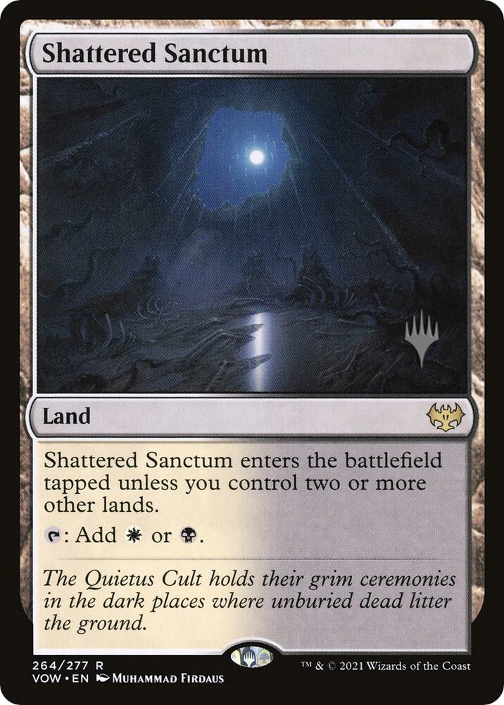 Shattered Sanctum 264 card from Promo Pack: Dominaria United