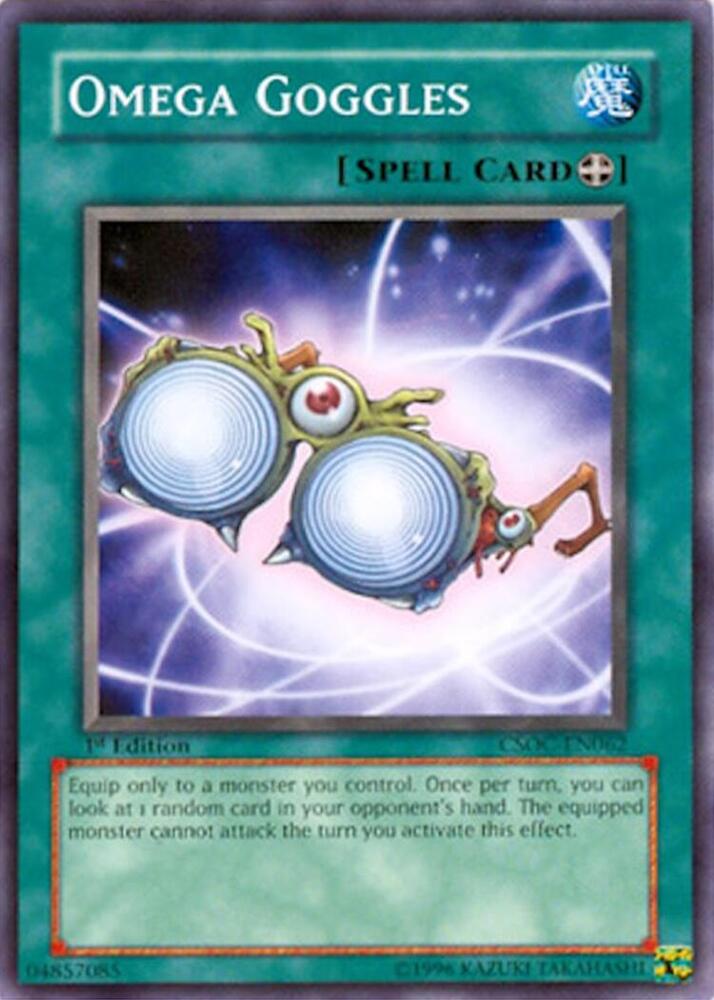 Omega Goggles CSOC-EN062 card from Crossroads of Chaos