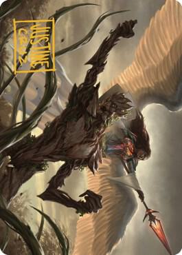 Strength of the Coalition Art Card (Gold-Stamped Signature) 41 card from Art Series: Dominaria United