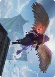 Balmor, Battlemage Captain Art Card (44/81) card from Art Series: Dominaria United