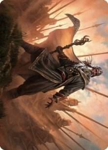 Hazezon, Shaper of Sand Art Card 46 card from Art Series: Dominaria United