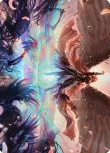 Iridian Maelstrom Art Card 47 card from Art Series: Dominaria United